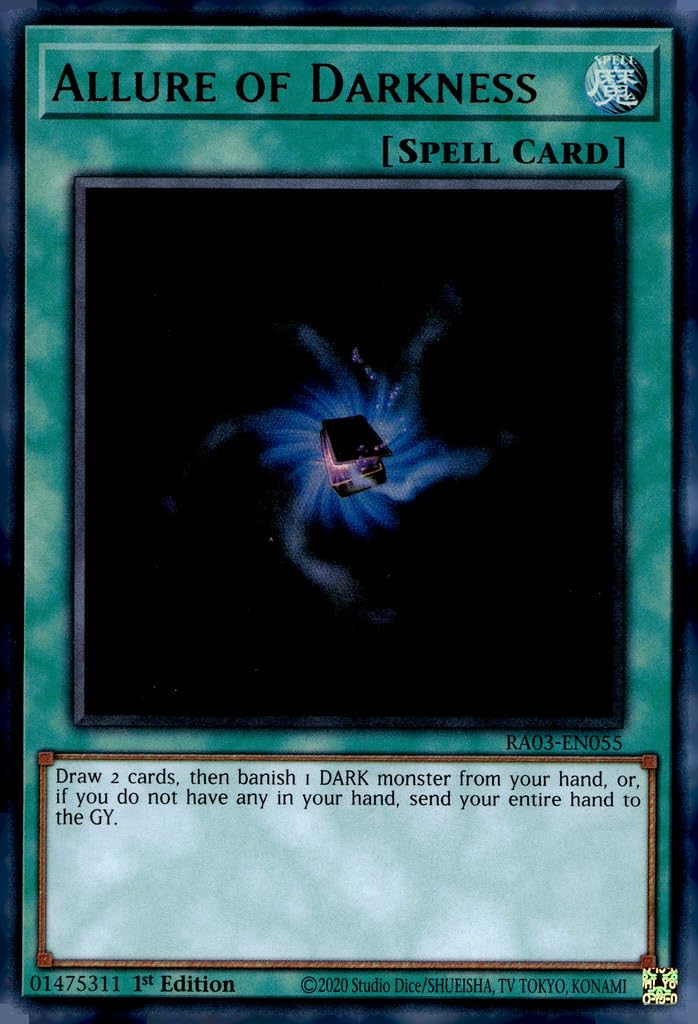 Allure of Darkness (UR) - RA03-EN055 - Ultra Rare - 1st Edition