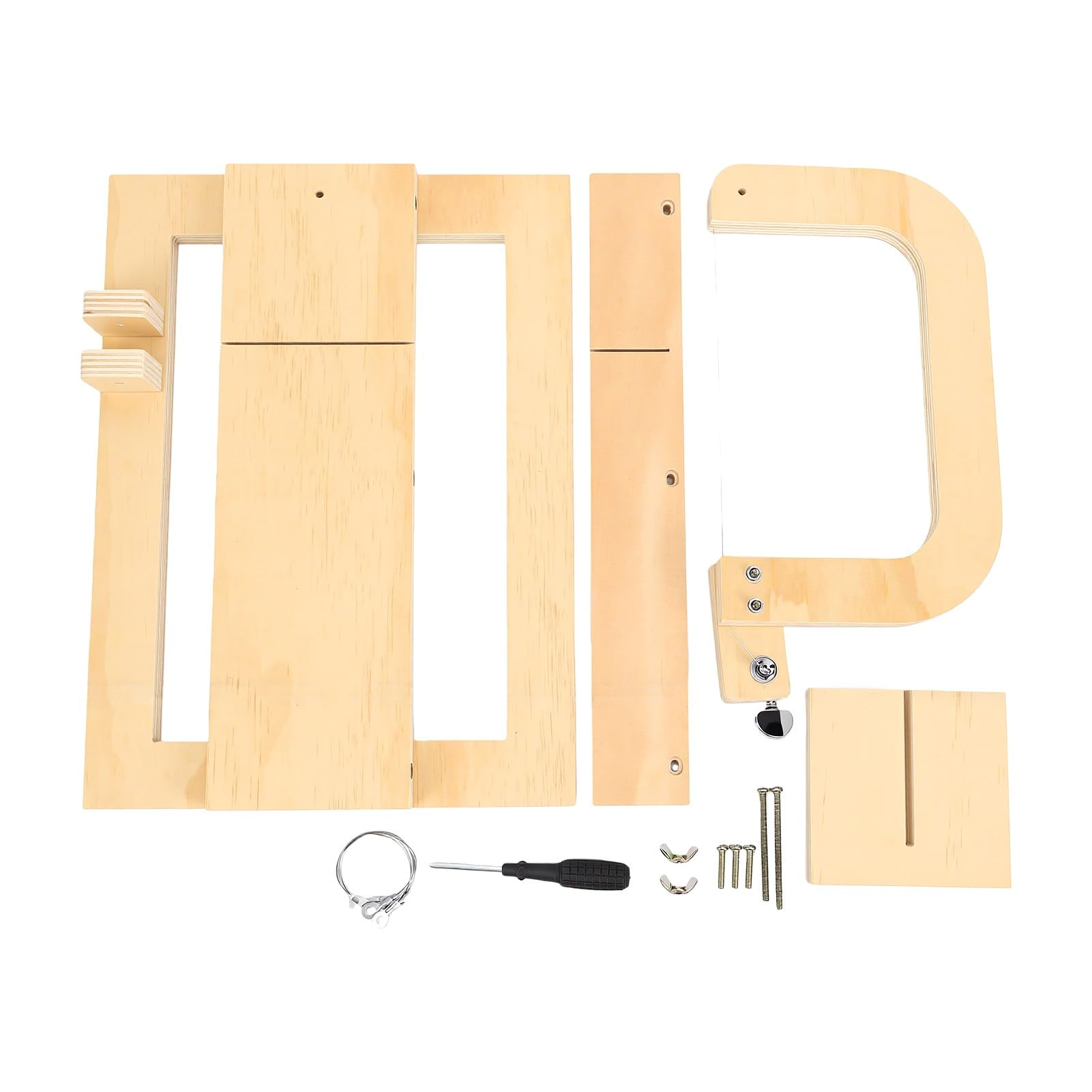 AMONIDA Verstellbarer Holz-Seifenschneider für DIY-Projekte