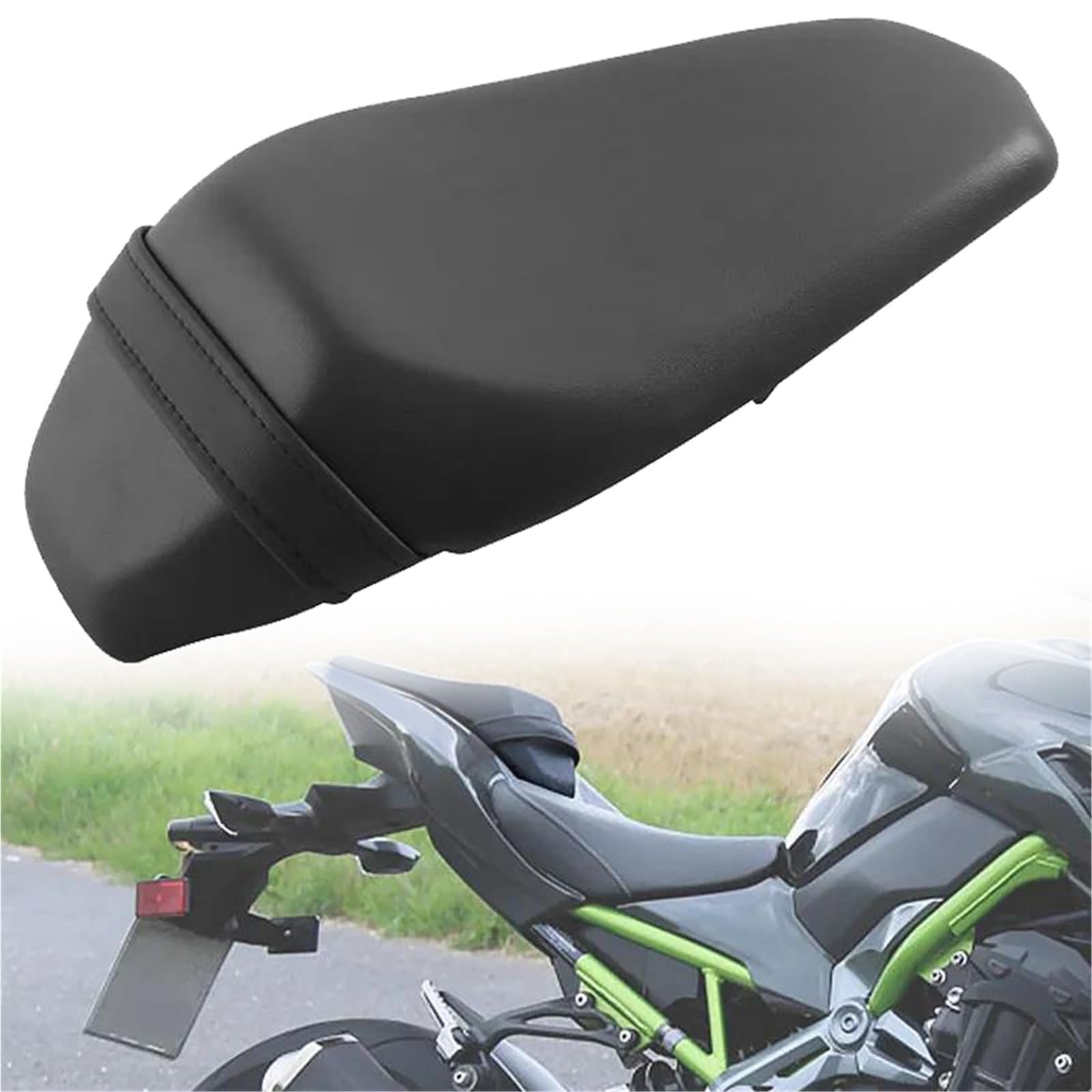Selle Passager Arrière Noire Kawasaki Z900 Accessoire Moto Z 900 17-24