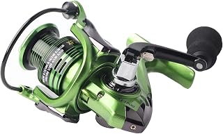 Carrete de Pesca, Carrete Giratorio de Metal 13+1 Rodamiento de Rodamientos de Bolas para Pesca de Agua Dulce de Agua Salada