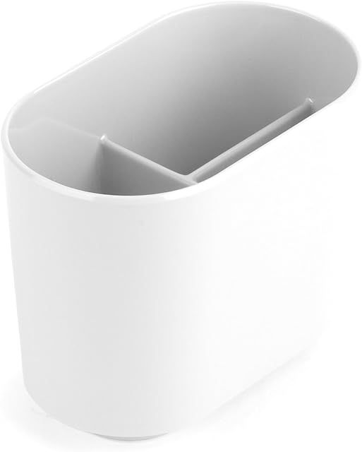 Umbra Step Toothbrush Holder, White
