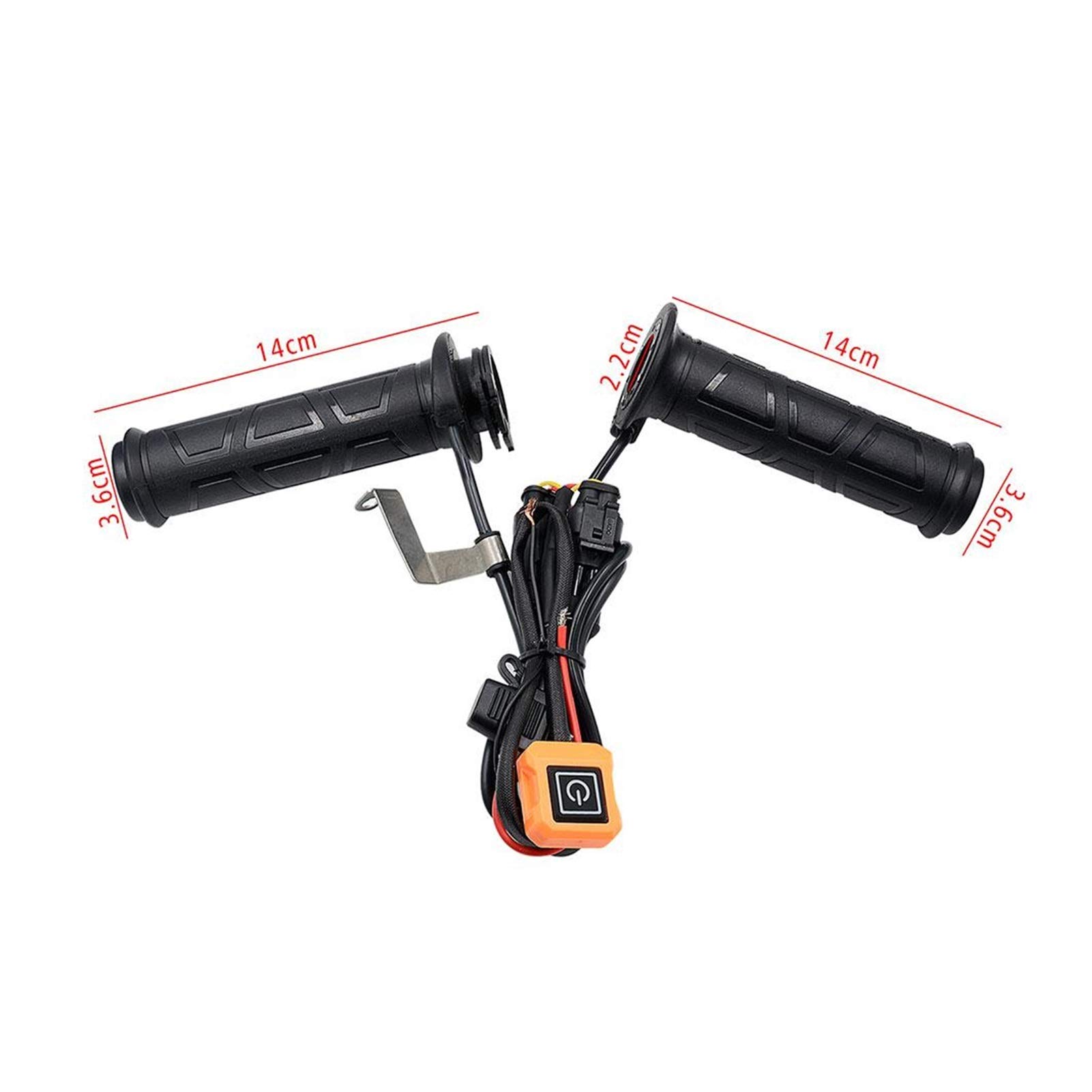 Moto Elettrico Riscaldante Riscaldamento Manubrio Riscaldato Impugnatura A Impugnature Riscaldati Scaldatore Riscaldamento Moto Maniglia con Impugnature Riscaldate Grips Handlebar