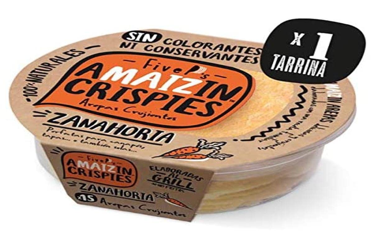 Amaizin Cripies De Zanahoria 75 g