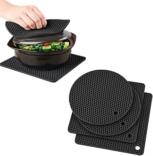 Amerteer Silicone Trivet Mats