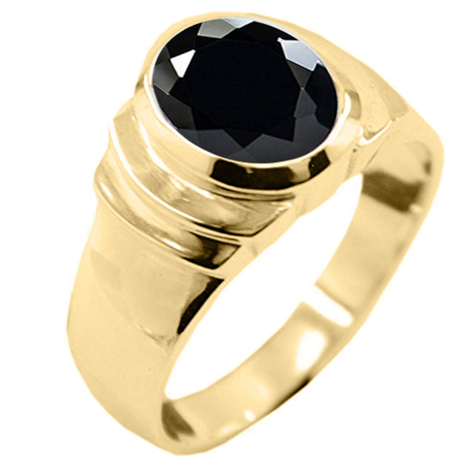55Carat Choose Your Color Natural Birthstones 18 K Gold Plated Ring Bold Statement Jewellery Sizes 4-13