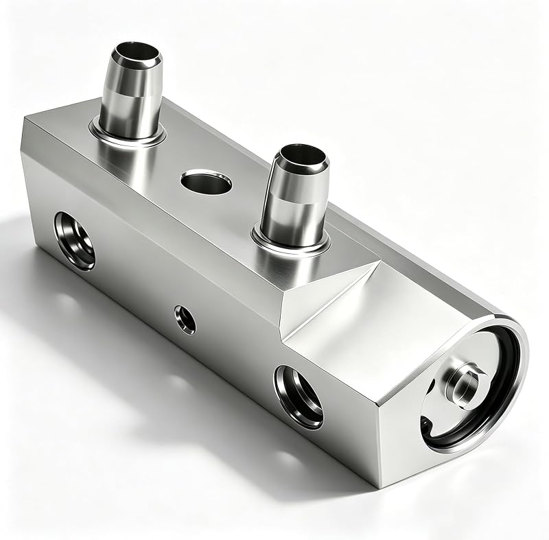 Válvula termostática de bypass do radiador de transmissão FUSCH para Silverado, Suburban, Tahoe, Sierra, Yukon e Escalade – 1 unidade
