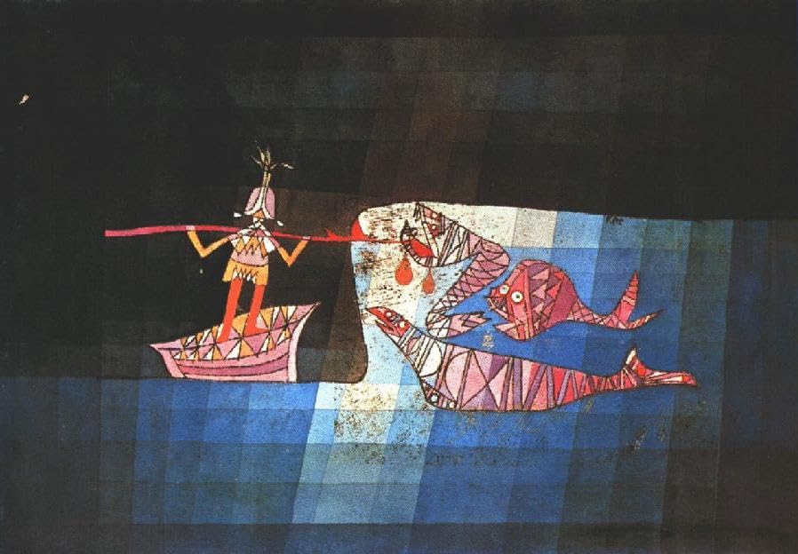 Affiche Paul Klee impression sur toile de qualité premium 90x60