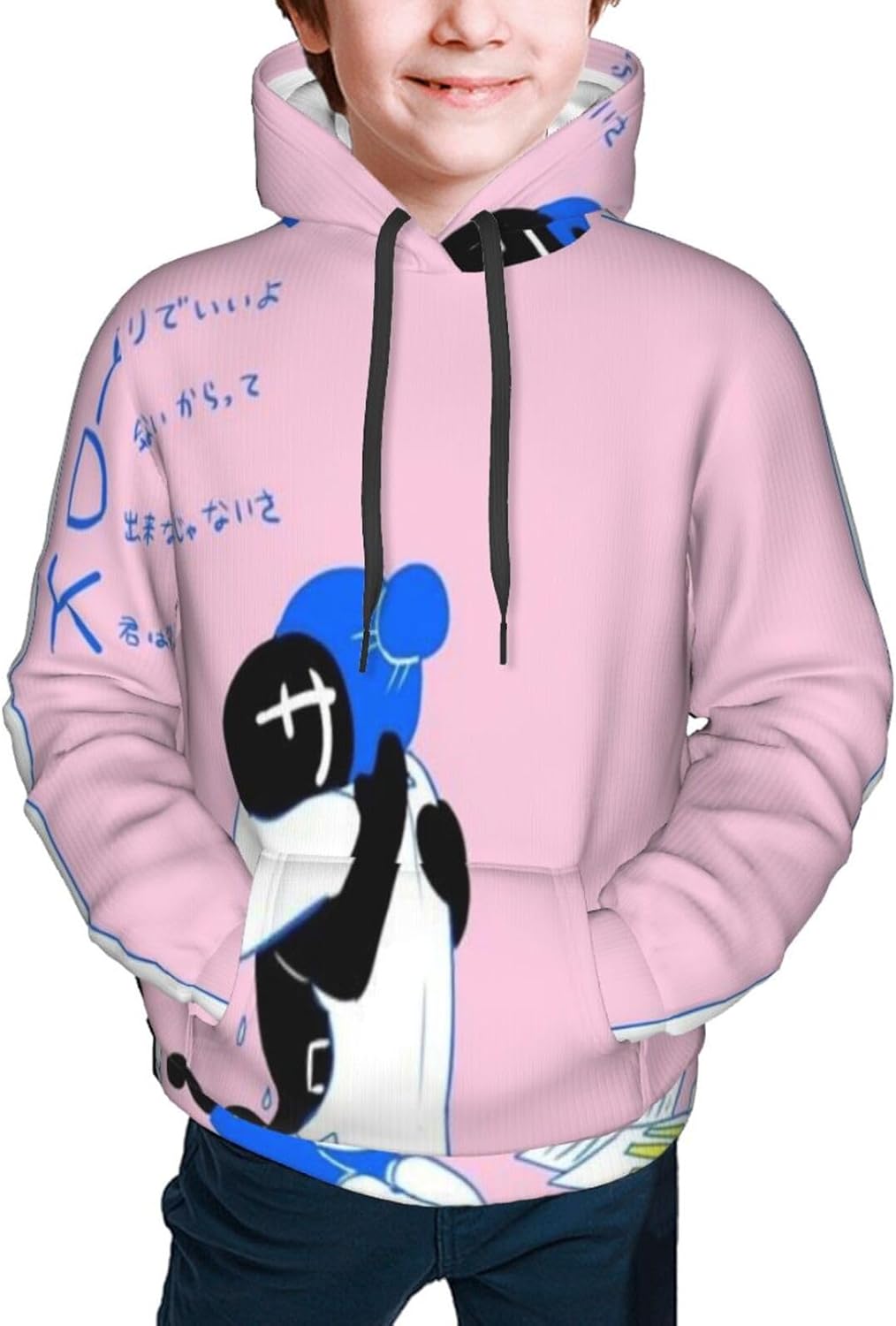 お文具さん お文-具とい-っしょ パーカー 児童 ファスナー フーディ 長袖通学 ティーンエイジャー おしゃれ カジュアル ジャケッ