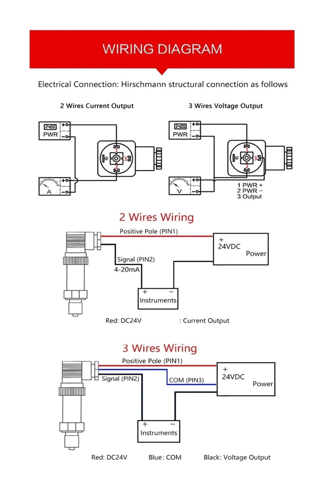 1 Sensor de presión hidráulica con Salida de 4-20 mA y transmisor Modbus (0,2 Bar, 1 Bar, 50 Bar, 100 Bar, 150 Bar). Compatible con Tanques de Agua, Aceite y Gas.(0-10v Output,0-10bar)