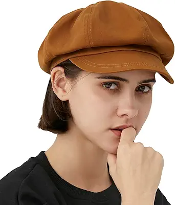 Classic Newsboy Hats, Two Size Newsboy Flat Cap for Men and Women, Fashion Baker boy hat Beret Cap