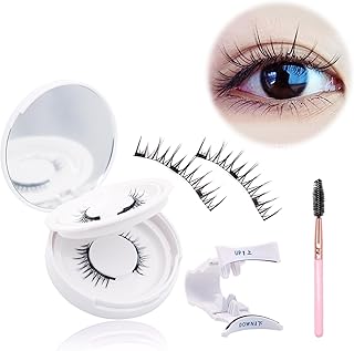 2 pares de pestañas magnéticas con aplicador,...