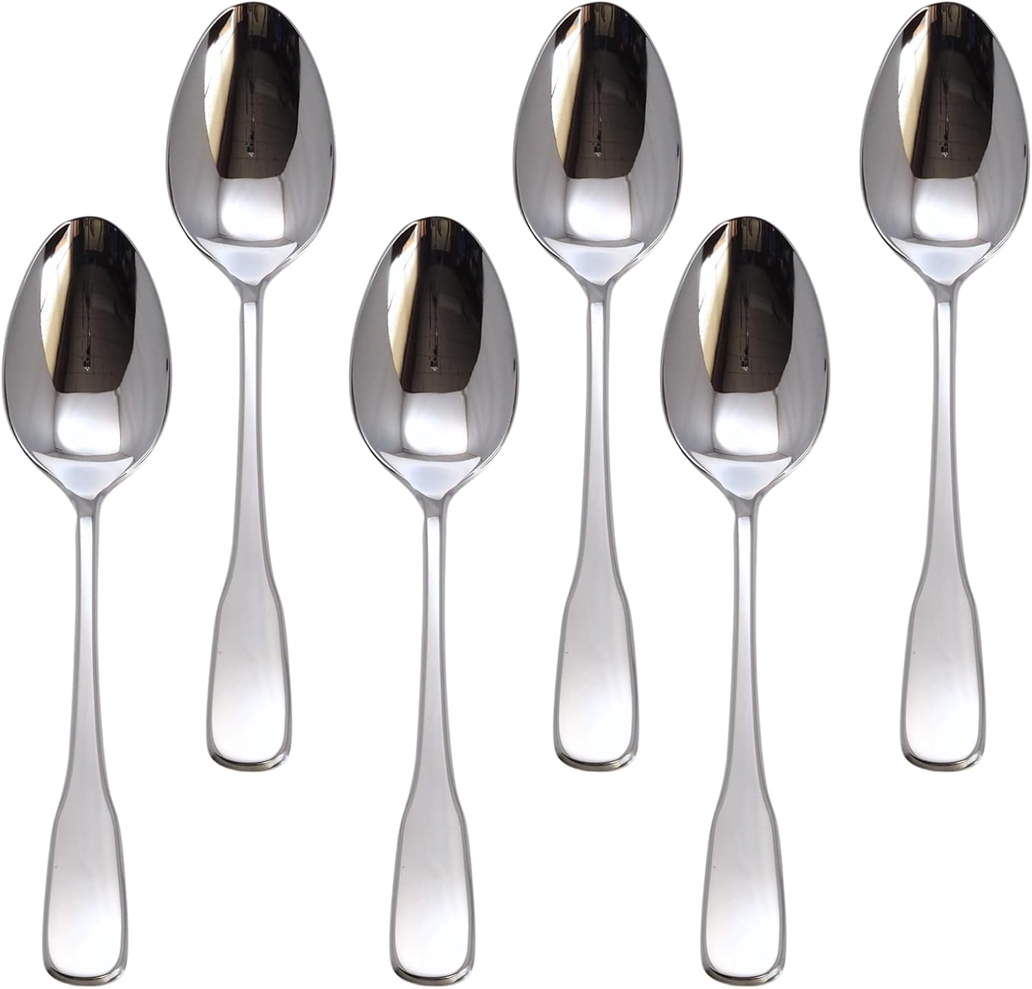 Kevnhaun KV#3261 6P Dessert Spoons, Set of 6, Tsubamesanjo, Dishwasher Safe, 18-0 Stainless Steel, Made in Japan