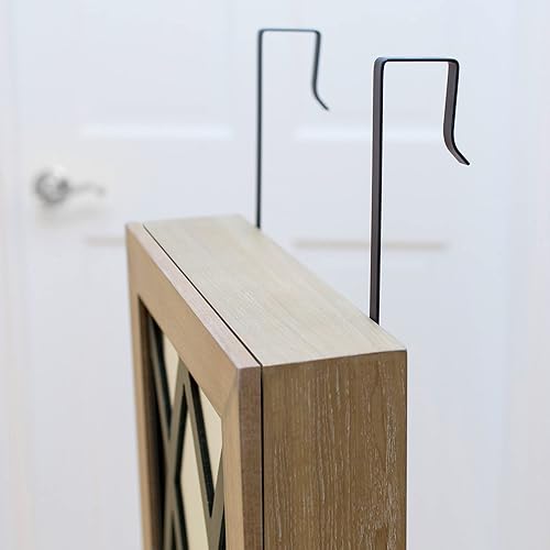 Miniatura 6 de FirsTime Co Espejo de pared rústico con diseño de arco 43 x 14 x 35 pulgadas marrón 81007