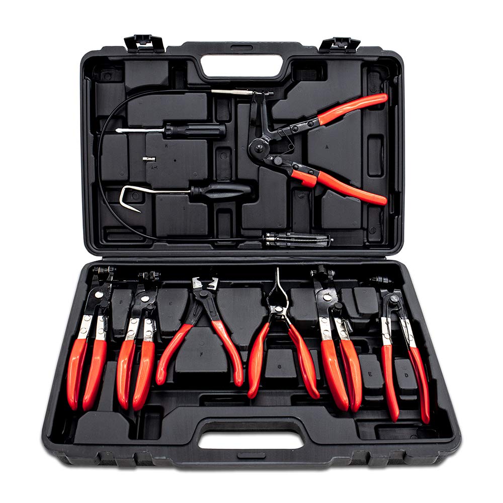 MISFlTS  セット Amazon.com: Mishimoto MMTL-HCR-9 Hose Clamp Plier Set, 9 Pieces