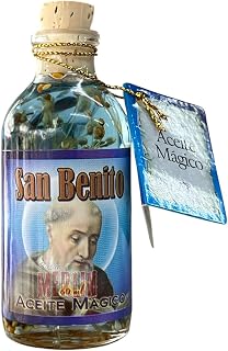 Aceite Magico San Benito - Saint Benedict Oil - Spiritual Protection and Defense