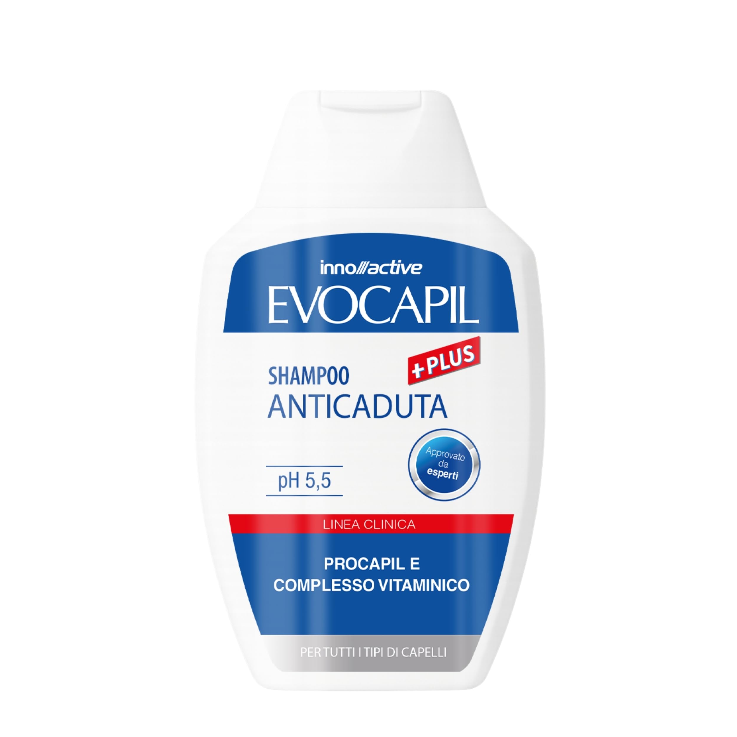 Evocapil Shampoo Anticaduta – 300 ml – Biotina, Cheratina & Procapil – Cura rinforzante del cuoio capelluto – Ideale dopo trapianto capelli