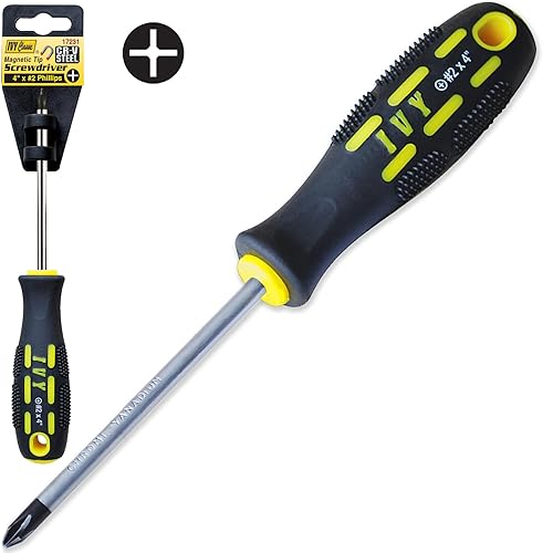 Miniatura 2 de IVY Classic Destornillador magnético Phillips 17231-3, paquete de 3