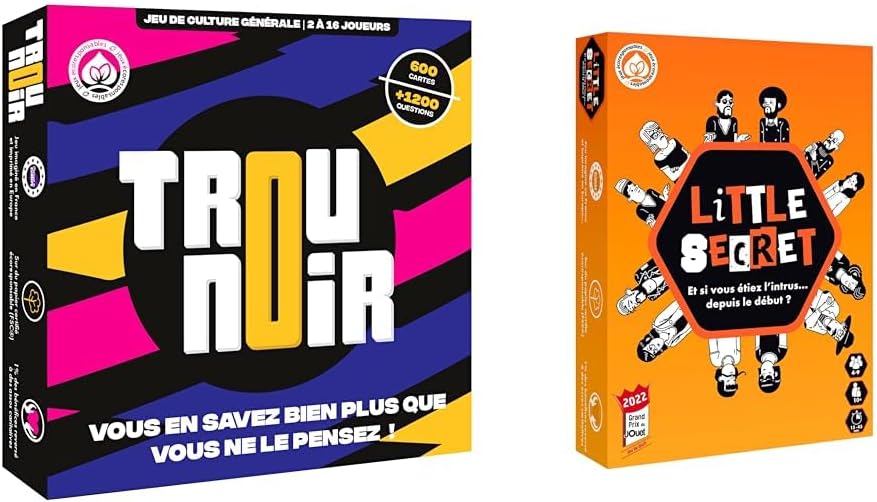 Trou Noir - Jeu de Societe - Jeu dambiance - Quiz Culture Générale Entre Amis ou en Famille - Jeu de Cartes - Jeu de Société Adulte - A partir de 14 Ans