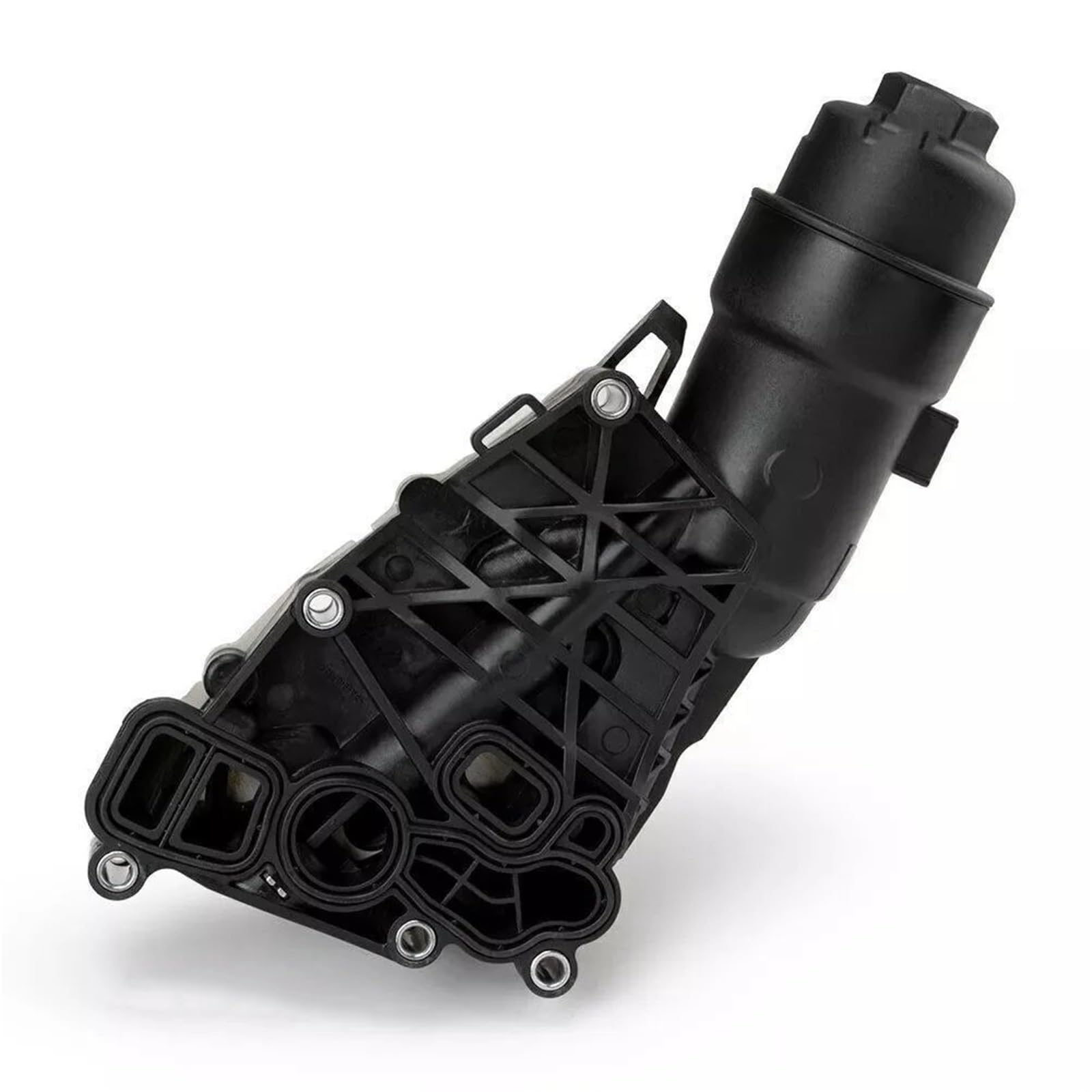 Radiatore Olio Motore Compatibile con BMW 2015-2020 F38 F48 I12 I15 I8 X1 X2 Alloggiamento Filtro radiatore Olio Motore in Alluminio 11428585235