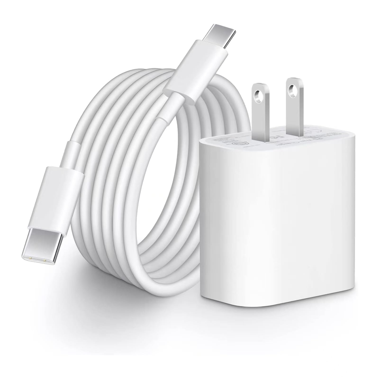 Cardill iPhone17 タイプc 充電器 type-c 20W PD 急速充電器 [正規MFi認証品/PSE認証済み] USB C-C 充電ケーブル 2M付き usb-c コンセント 対応 iPhone16/15/17/Pro/max/iPad Pro/AirPods その他USB-C機器対応