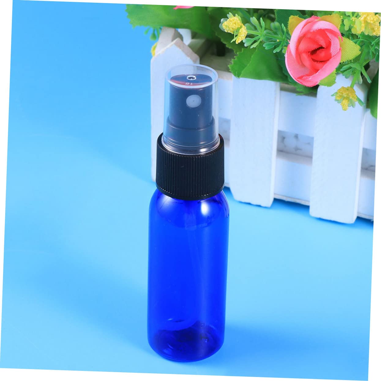 50pezzi Flacone di Profumo Vuoto in Pet Flacone per Cosmetici da Viaggio Portatile per Oli Essenziali