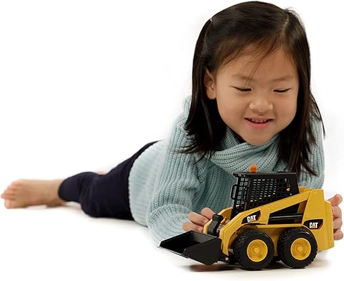 Vista 6 de Bruder 02482 Caterpillar Minicargadora