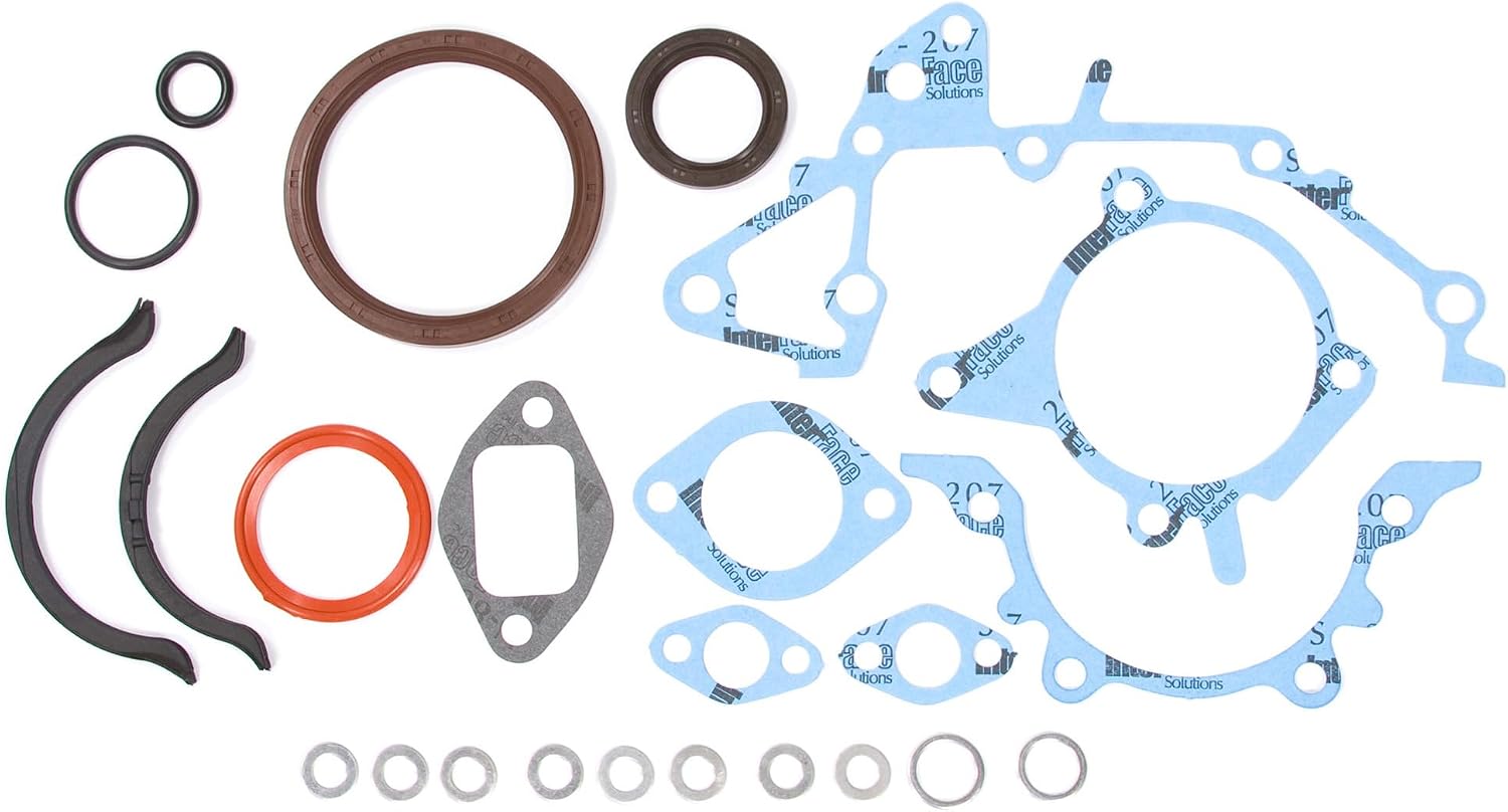 DG-8614962260 Lower Conversion Gasket Set Compatible With/Replacement For 91-00 Mazda Miata Aspire MX-3 Capri 1.3 1.6 1.8L