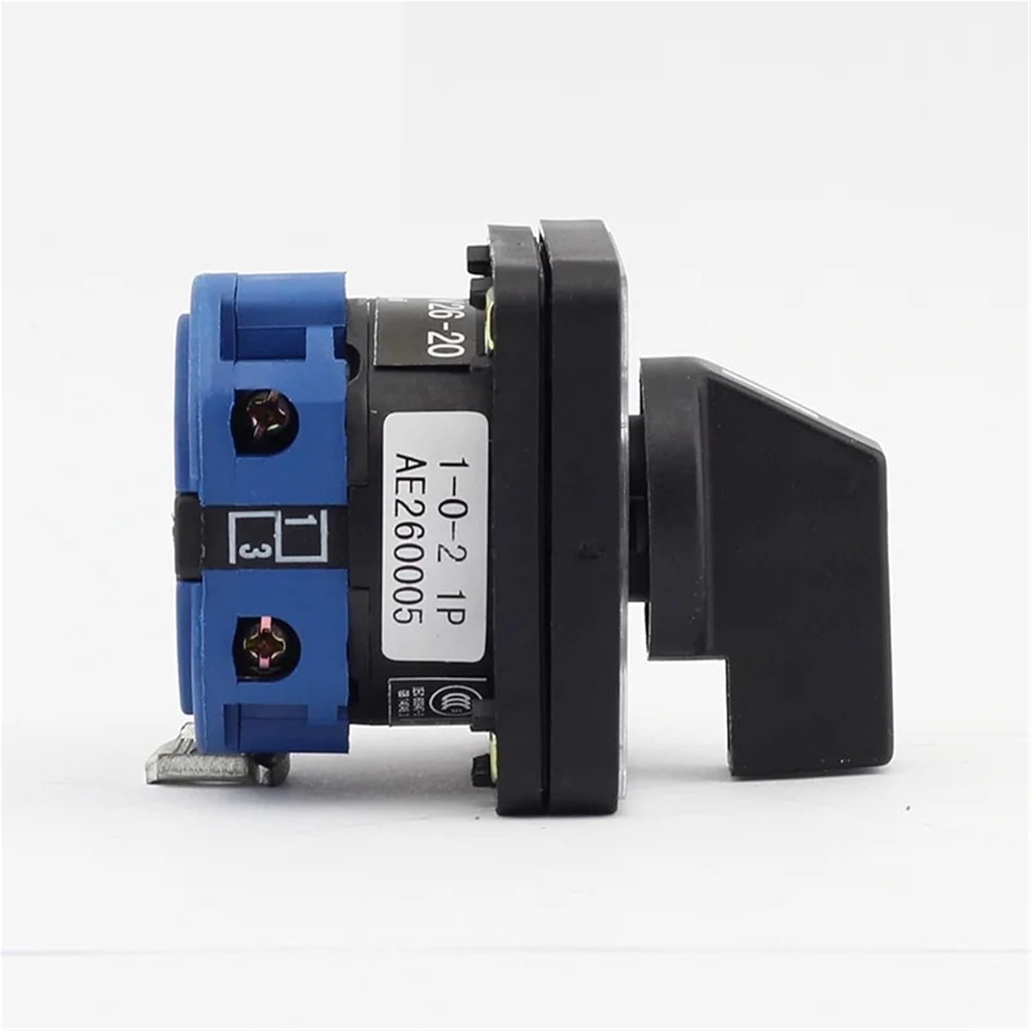 440V 690V Cam Switch LW26-20 1-0-2 1P 3Positions 1Pole 4 Terminals Universal Transfer Switch