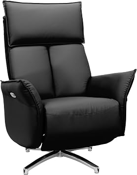 SKINACT Vento Electric Recliner Chair Black
