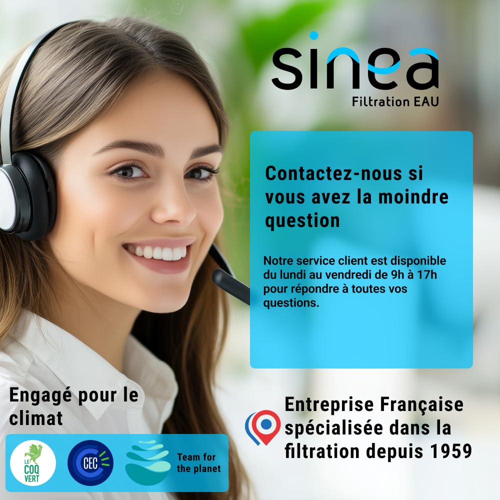 SINEA - 2 lots de Filtres G4 & M5 compatible VMC Double Flux UNELVENT Domeo 210/210 FL – 275x125x48 mm - haute efficacité de filtration de l'air