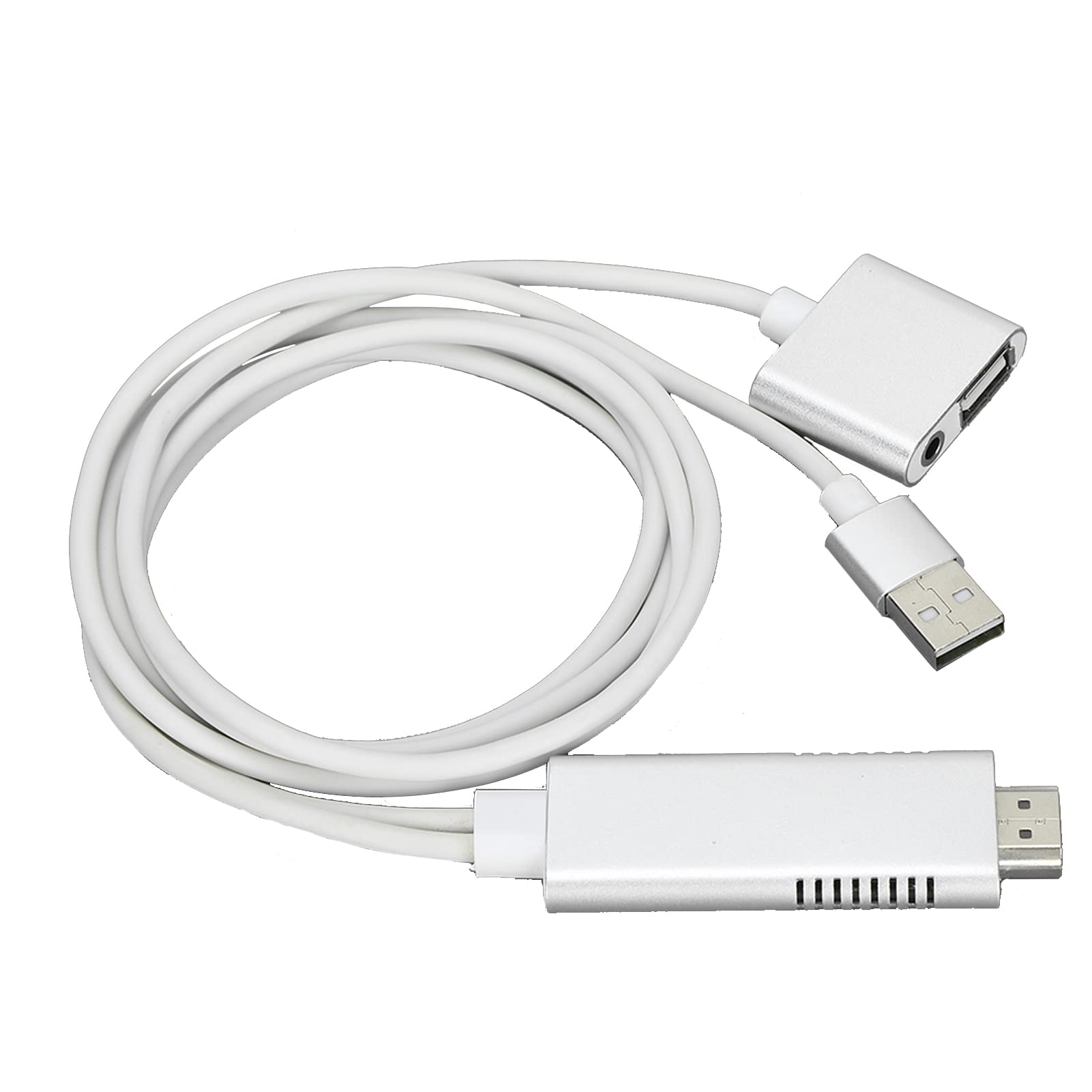 SIXRUN Cable Adaptador de USB a Interfaz Multimedia de Alta Definición,