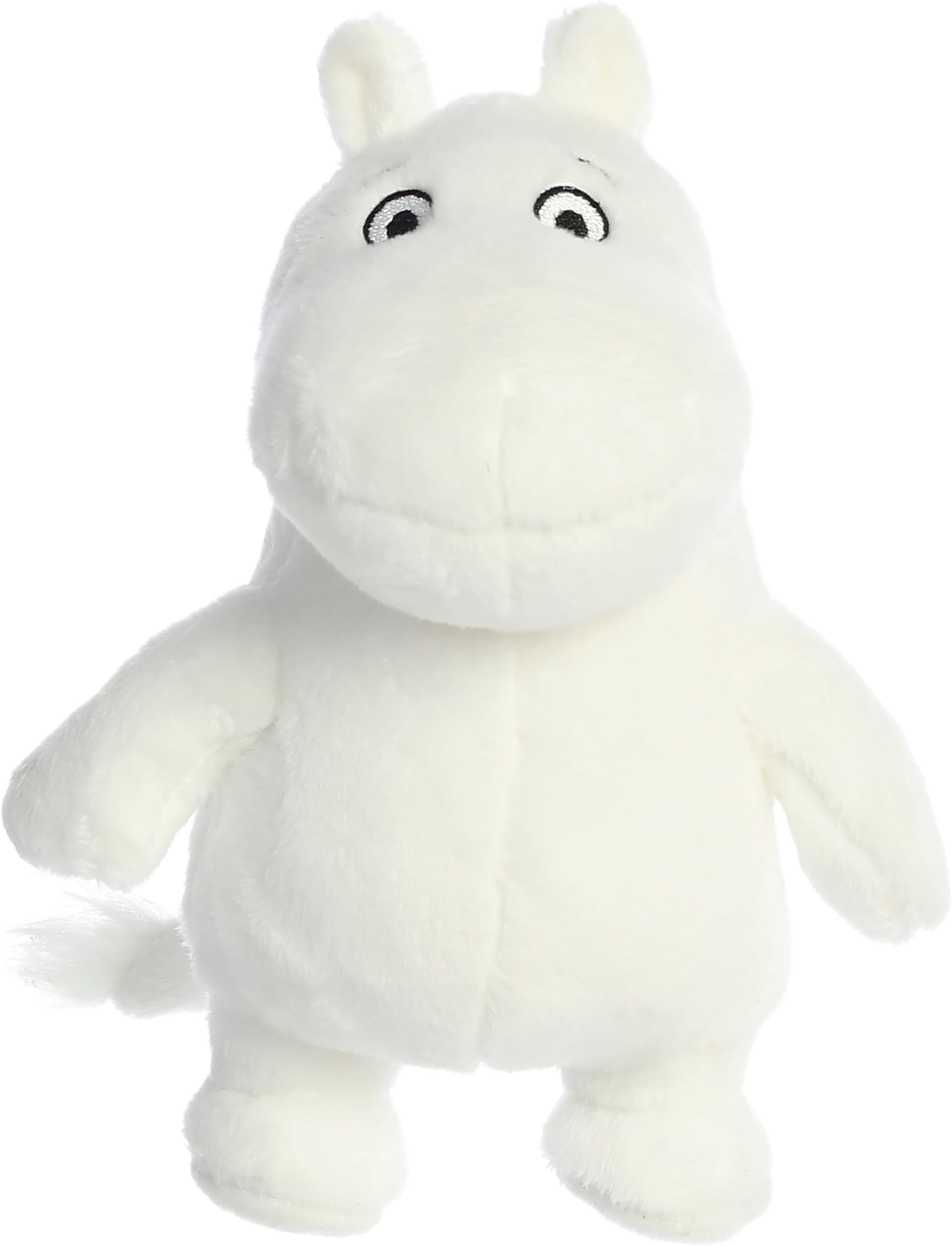 AuroraAdorable Moomin Moomin Stuffed Animal - Irresistible Companion - Endless Play - White 6.5 Inches