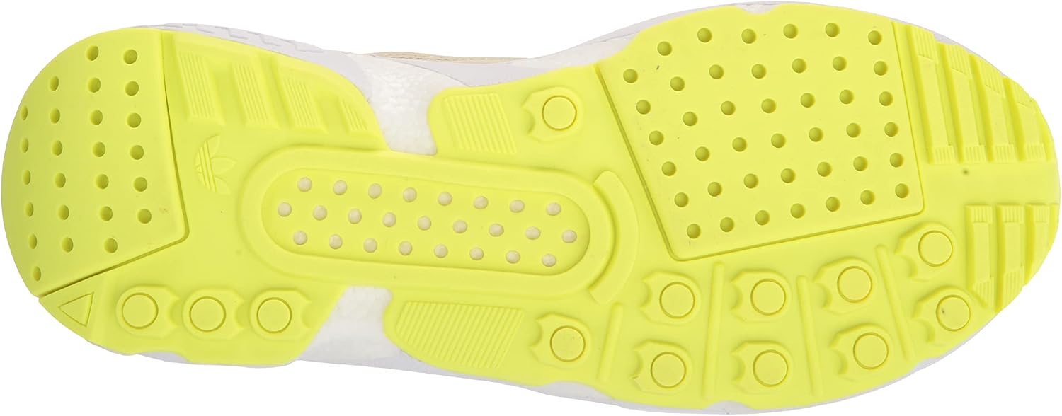adidas Originals Women's Zx 22 Boost Sneaker, Sand/White/Yellow