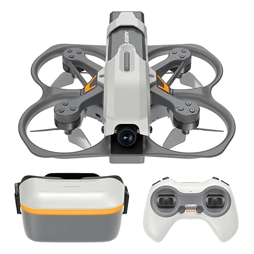 CADDXFPV Protos FPV Drone RTF Kit, Built-in Walksnail 6g VTX,