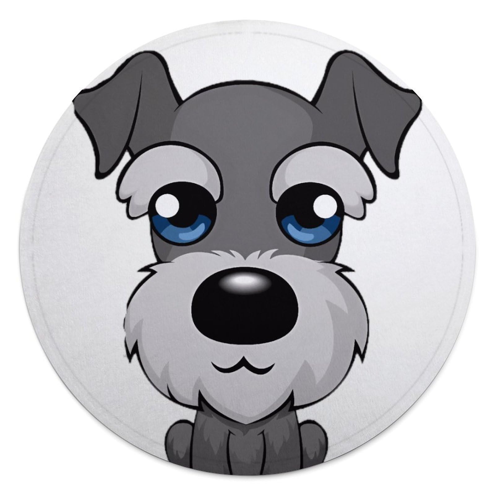 Couverture Schnauzer contre le froid plaid flanelle pliable et compact