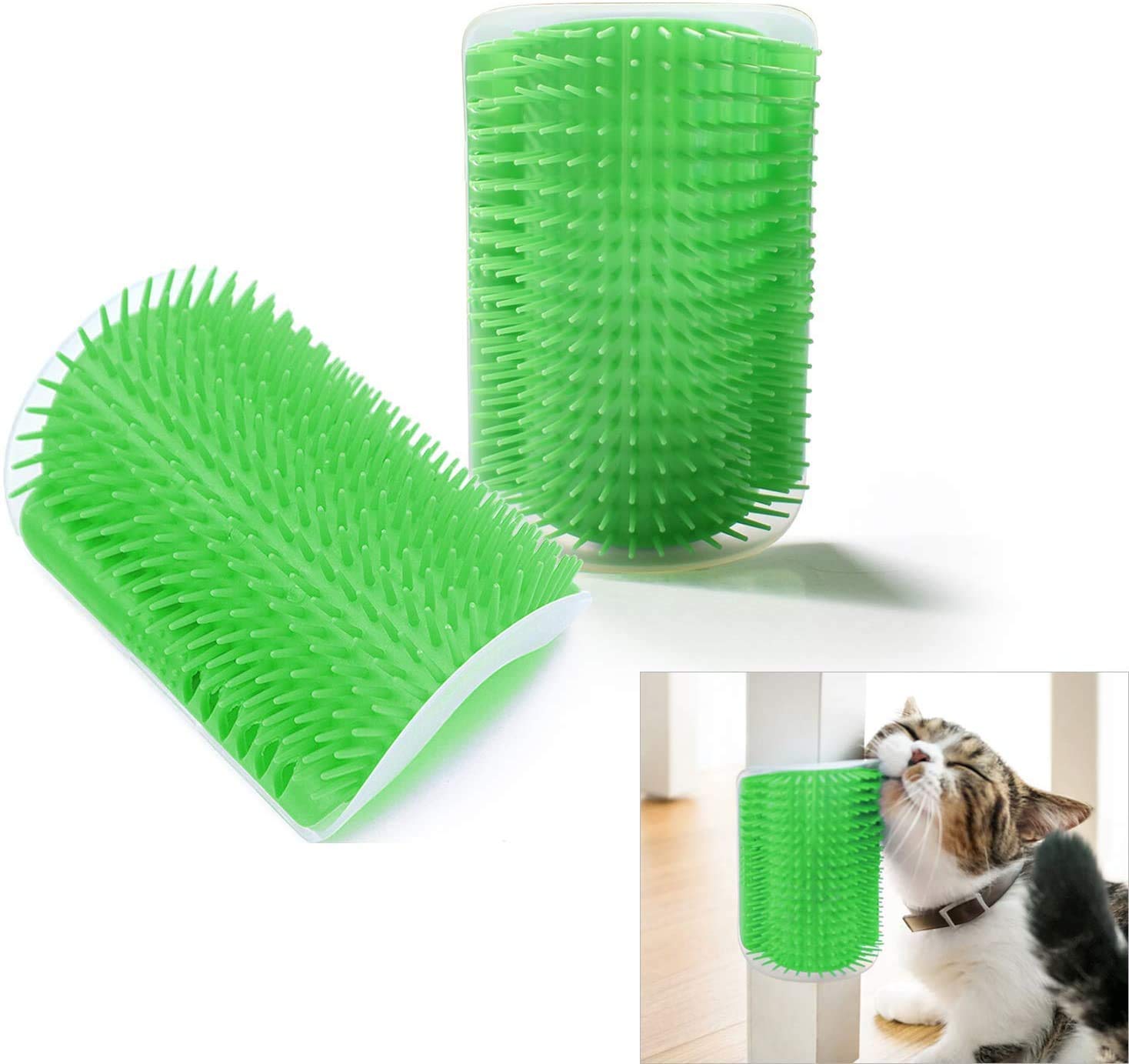 EUniversal (2 PACK) Cat Self Groomer with Catnip,Grooming