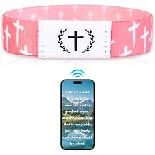 Bible Verse Bracelet, Nfc-Enabled Christian Daily Prayer