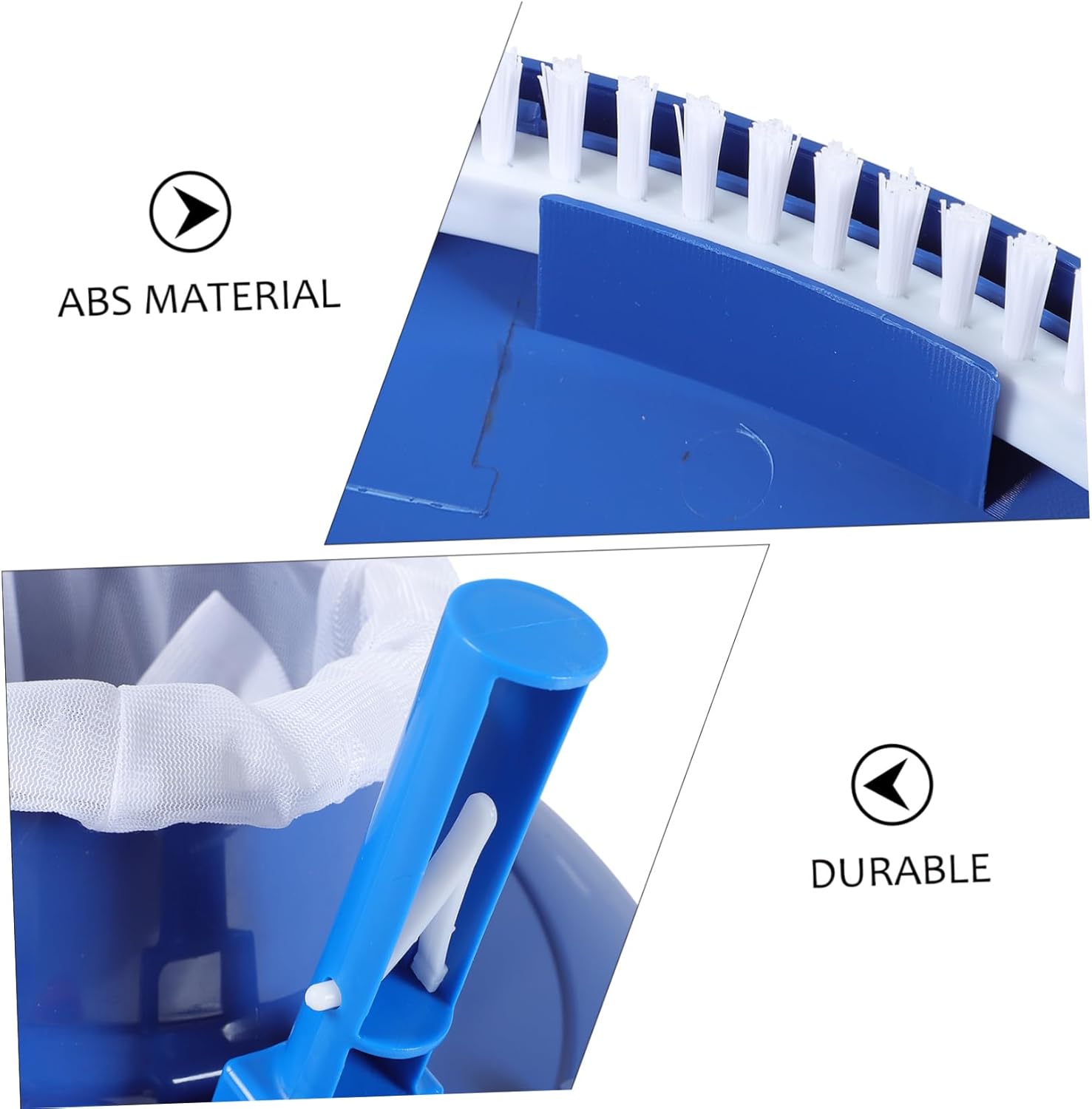 Pool Leaf Cleaner Vacuum Tool for Swimming Pools Heavy Duty Lightweight Easy to Use Removable Filter