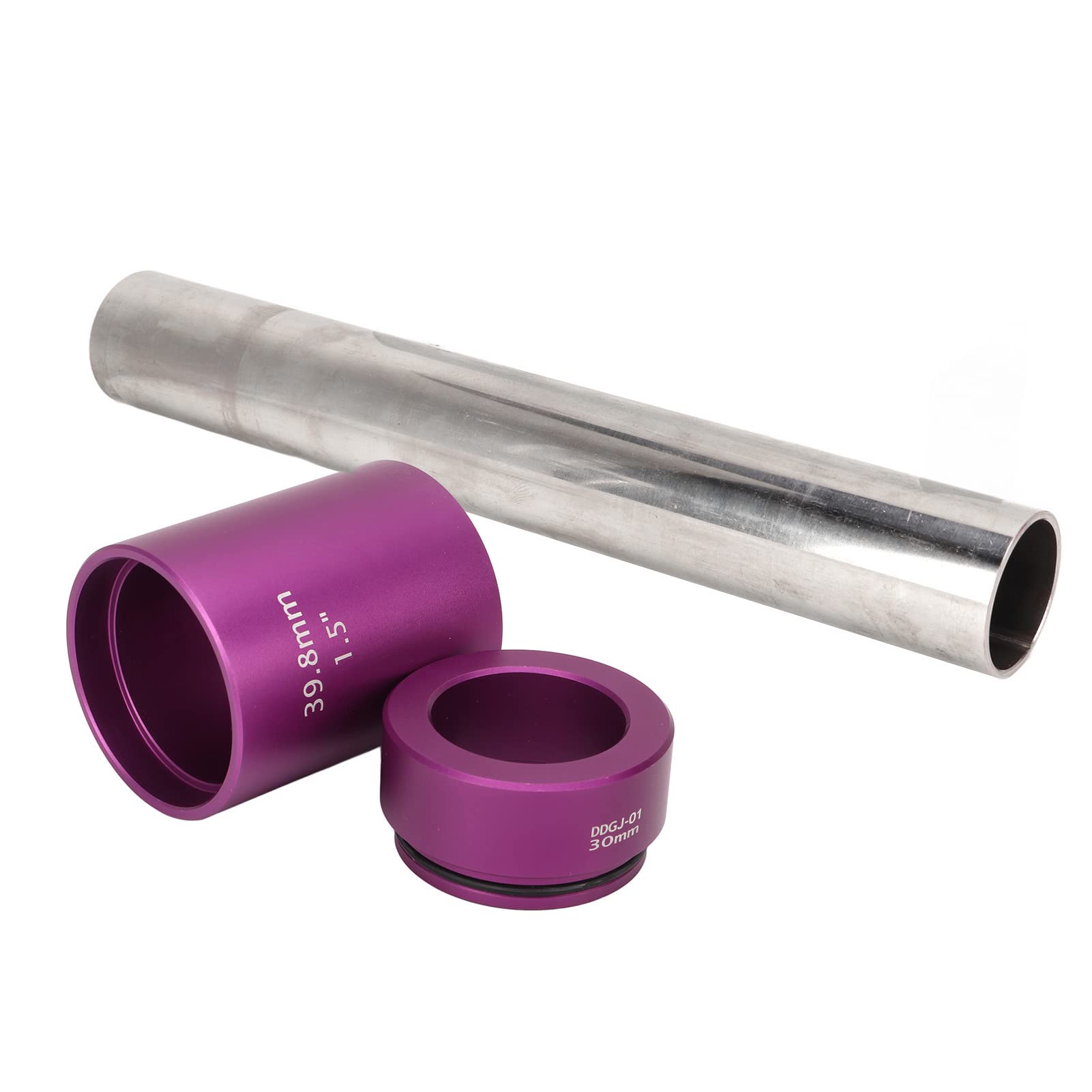 Kit Setter Forcella Anteriore Bici, Kit Serie Sterzo Bici in Lega di Alluminio in Acciaio Inossidabile 304, Lavorazione CNC Corona Race Impostazione Strumento BB per Mountain Bike, Bici da Strada