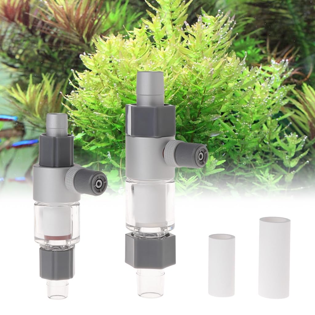 Difusor de CO2 para acuario plantado para tanque, accesorios de suministro de tubos, atomizador, uso exterior Fo atomizador de oxígeno