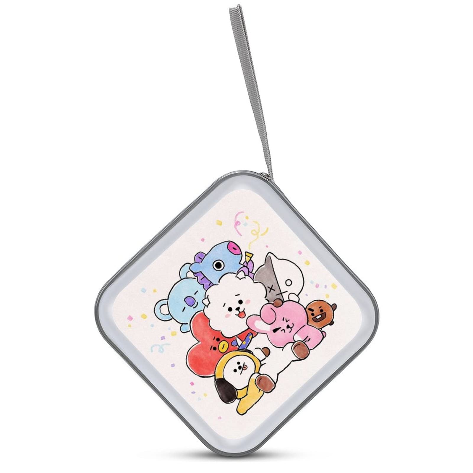 Amazon | Bt21 CDケース プラケース スリム BD DVDケース 大容量