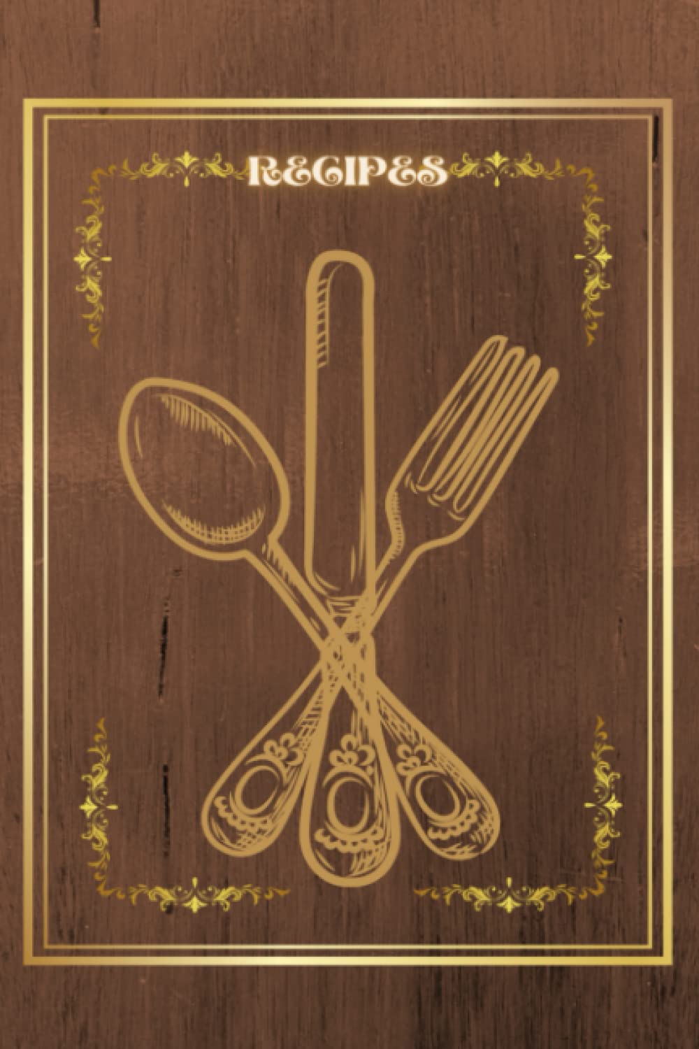 Recipes: Magic Cookbook Blank Recipe Book