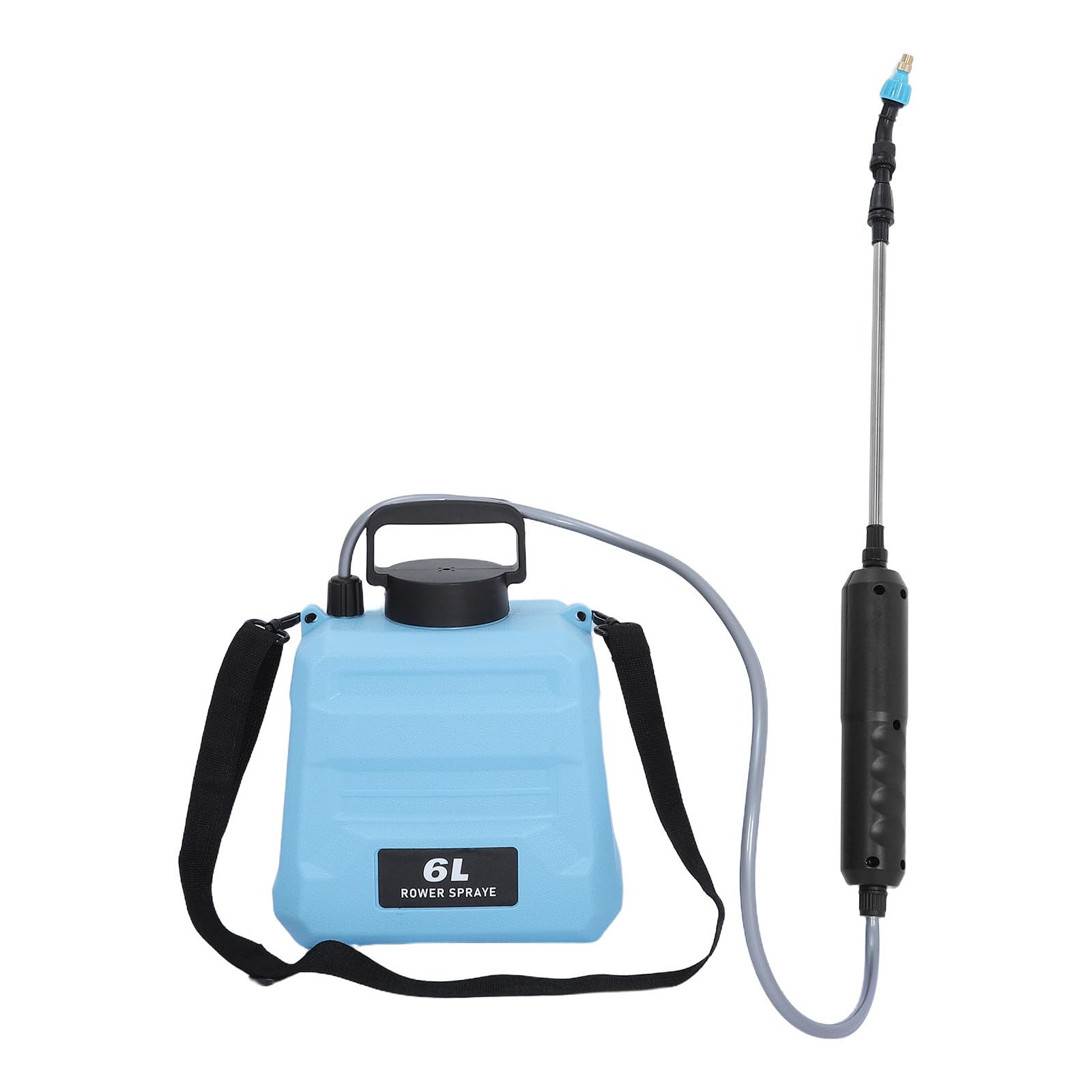 Spruzzatore Elettrico Portatile da Giardino 6 Litri con Tubo Telescopico