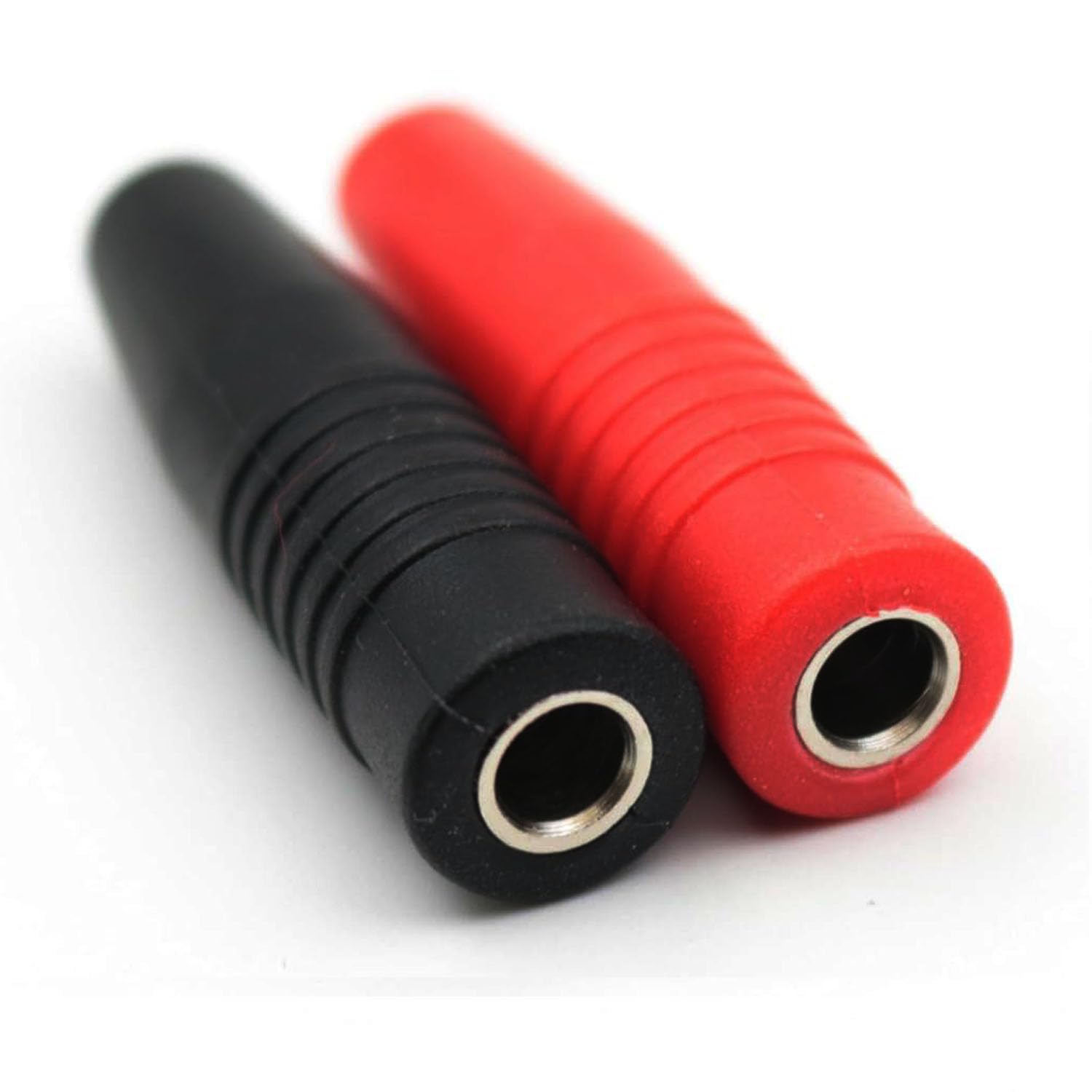 RUNCCI-YUN Lot de 10 fiches banane femelles isolées souder fiche banane 4mm femelles pour connecteur banane mâle non isolé