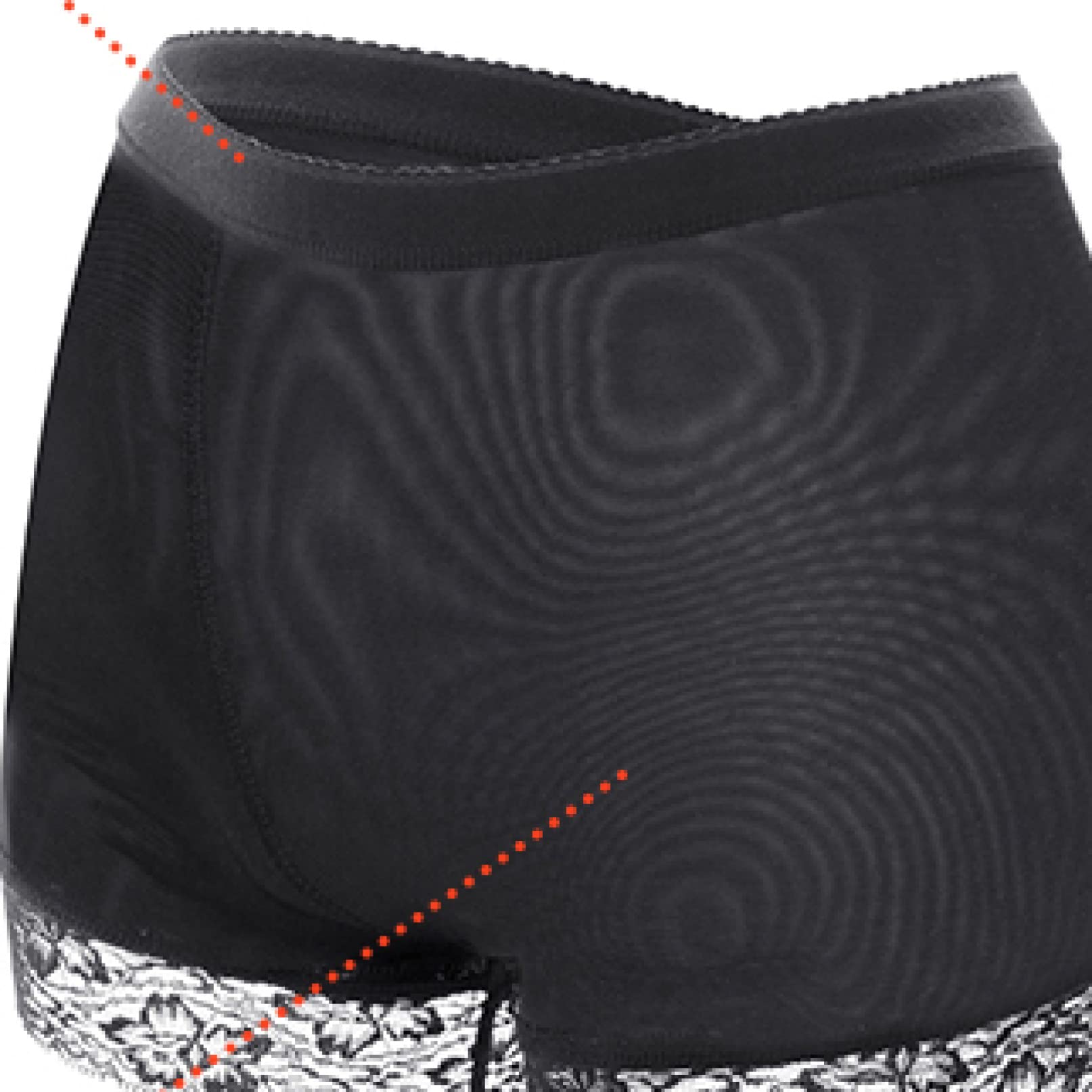 kobiety hip enhancer urządzenie do modelowania sylwetki łek wyściełane majtki szorty podkładki szorty booty lifter bielizna modelująca fałszywe pośladki