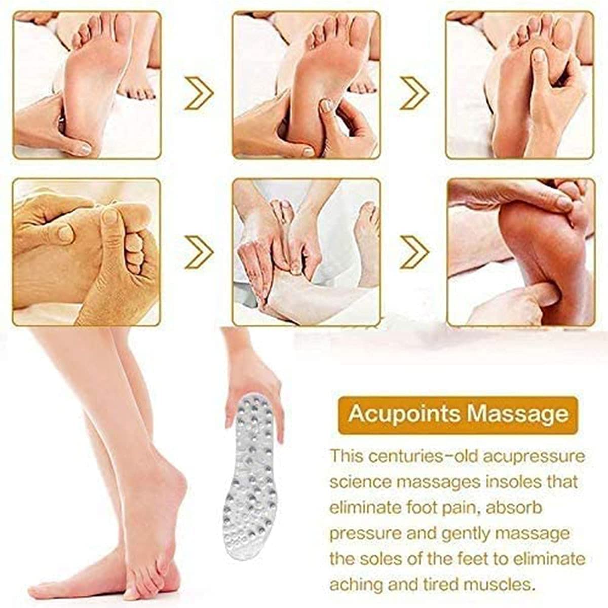 wkładki do butów, Wkładka oddychająca i odporna na pot, wkładki ortopedyczne Relaxed Feet, sportowe Outdoor Step More Release Fatigue(41~42)