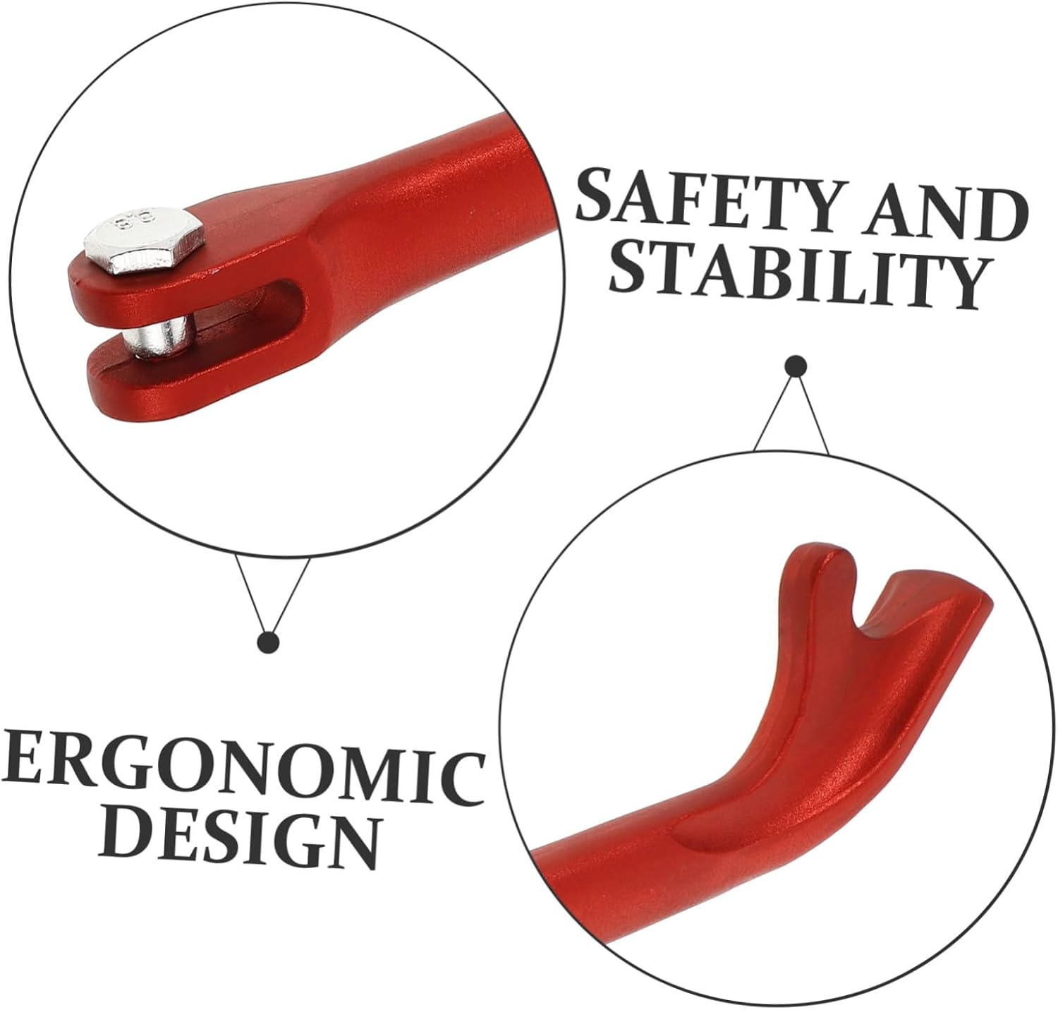 Metal Side Stand Support Motorcycle Kickstand for Scooter