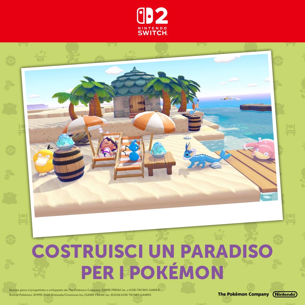Pokémon Pokopia - Nintendo Switch 2 - Ed. Italiana - Versione su scheda