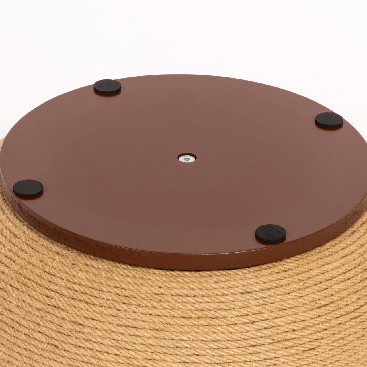 CanadianCat Company | Kratzschale für Katzen - Bowl - Sisal Schale | Katzenbett Liegemulde mit Kratzmöglichkeit für Katzen aus Sisal | ca. 45 x 45 x 16 cm