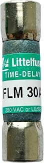 New FLM 30A FLM030 FLM-30 FLM-30A 250Vac Time Delay Fuse, Pack of 10